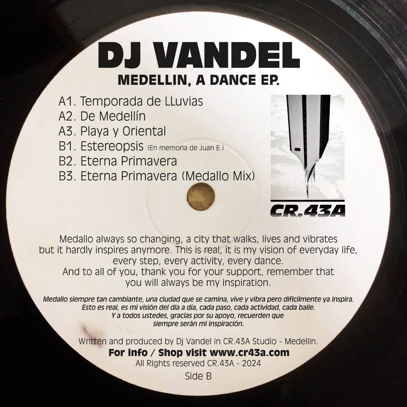DJ VANDEL - MEDELLIN, A DANCE