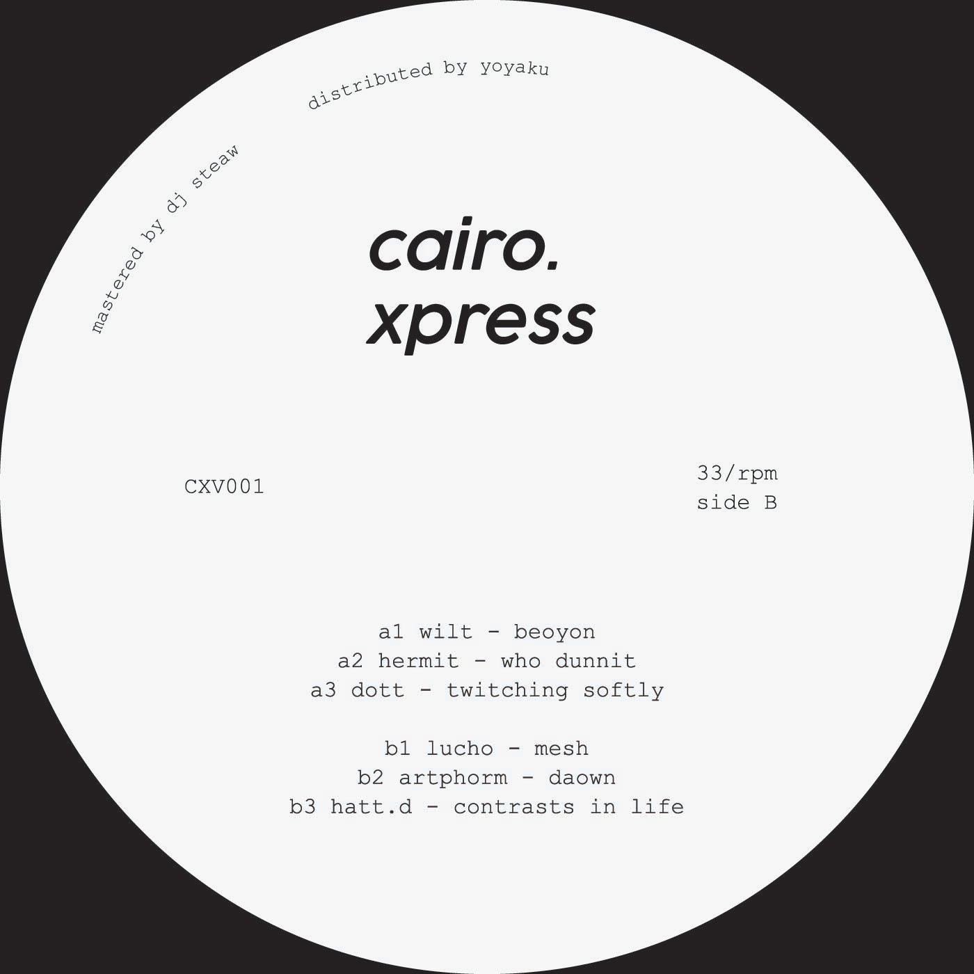 VARIOUS ARTISTS - CXV SAMPLER #1