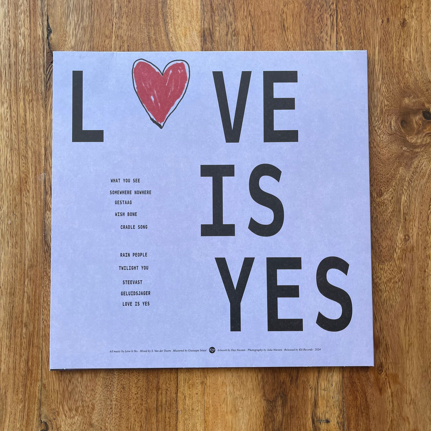 LOVE IS YES - LOVE IS YES