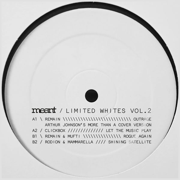 VARIOUS ARTISTS - MEANT LIMITED WHITES VOL.2