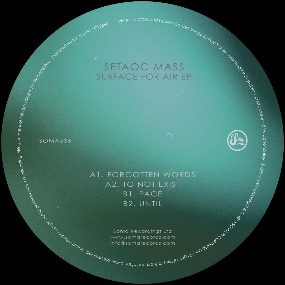 SETAOC MASS - SURFACE FOR AIR