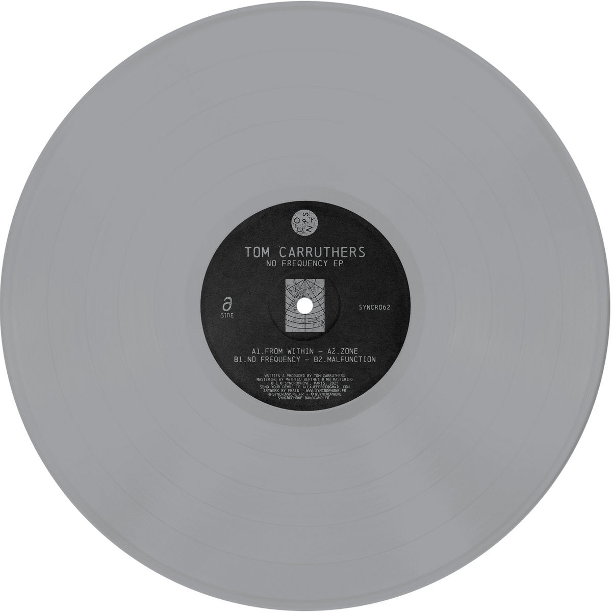 TOM CARRUTHERS - NO FREQUENCY EP