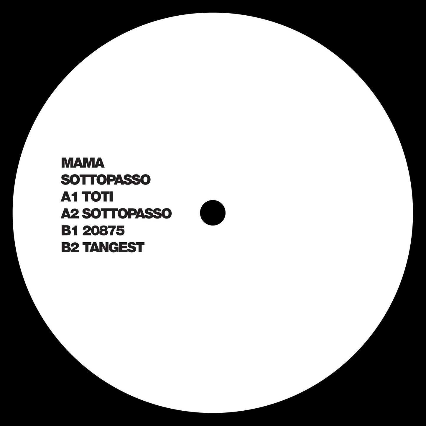 MAMA - SOTTOPASSO