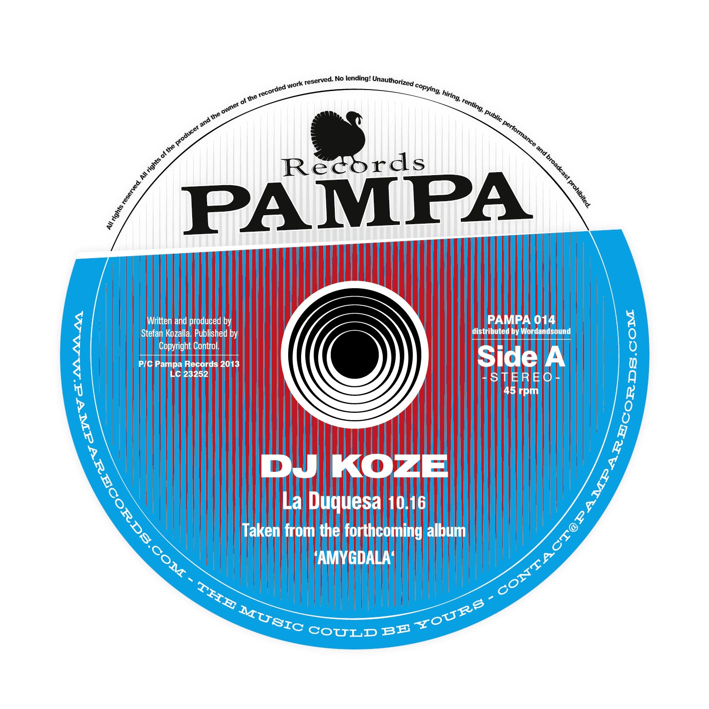 DJ KOZE - LA DUQUESA, BURN WITH ME (2023 REPRESS)